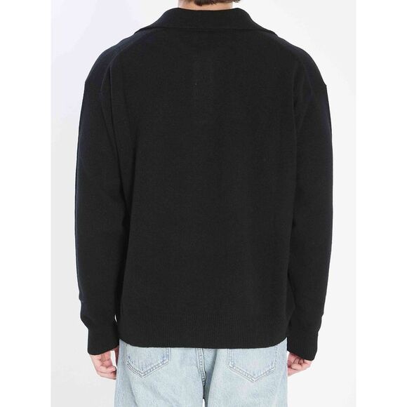 Roberto Collina Men Wool And Cashmere Over Polo - Picture 4 of 4